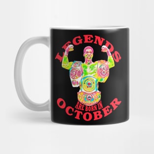 Legends Are Born In October Mug